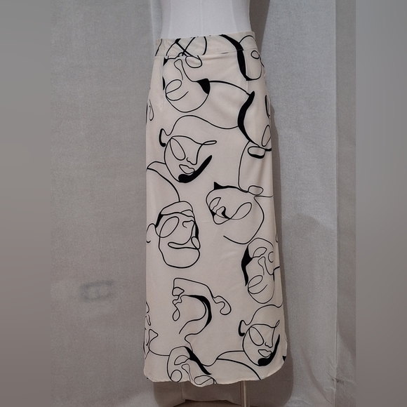 NEW,SHEIN S, 27.5" MIDI SKIRT - Picture 2 of 8